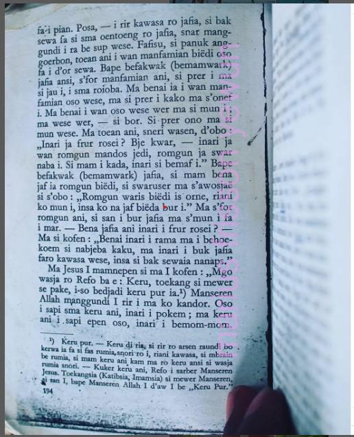 Ottow dan Geisler Pertama Kali Menerjemahkan Alkitab ke Dalam Bahasa Numfor