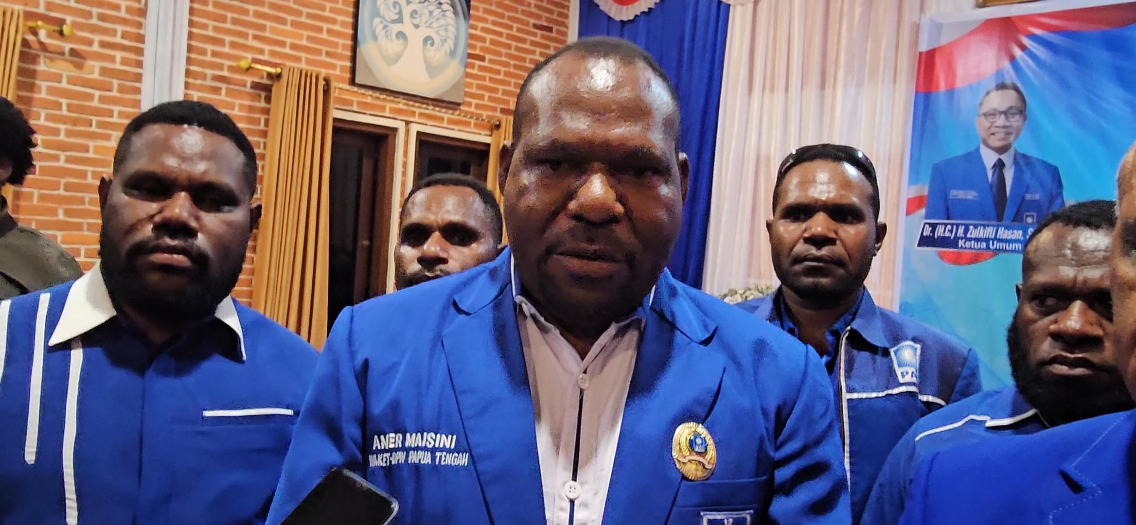 Terpilih sebagai Sekretaris DPW PAN, Aner Maisini Siap Besarkan Partai di Papua Tengah