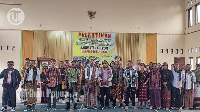Pengurus Flobamora Kabupaten Keerom Dilantik, Nikolaus Pereira: Siap Dukung Program Pemerintah