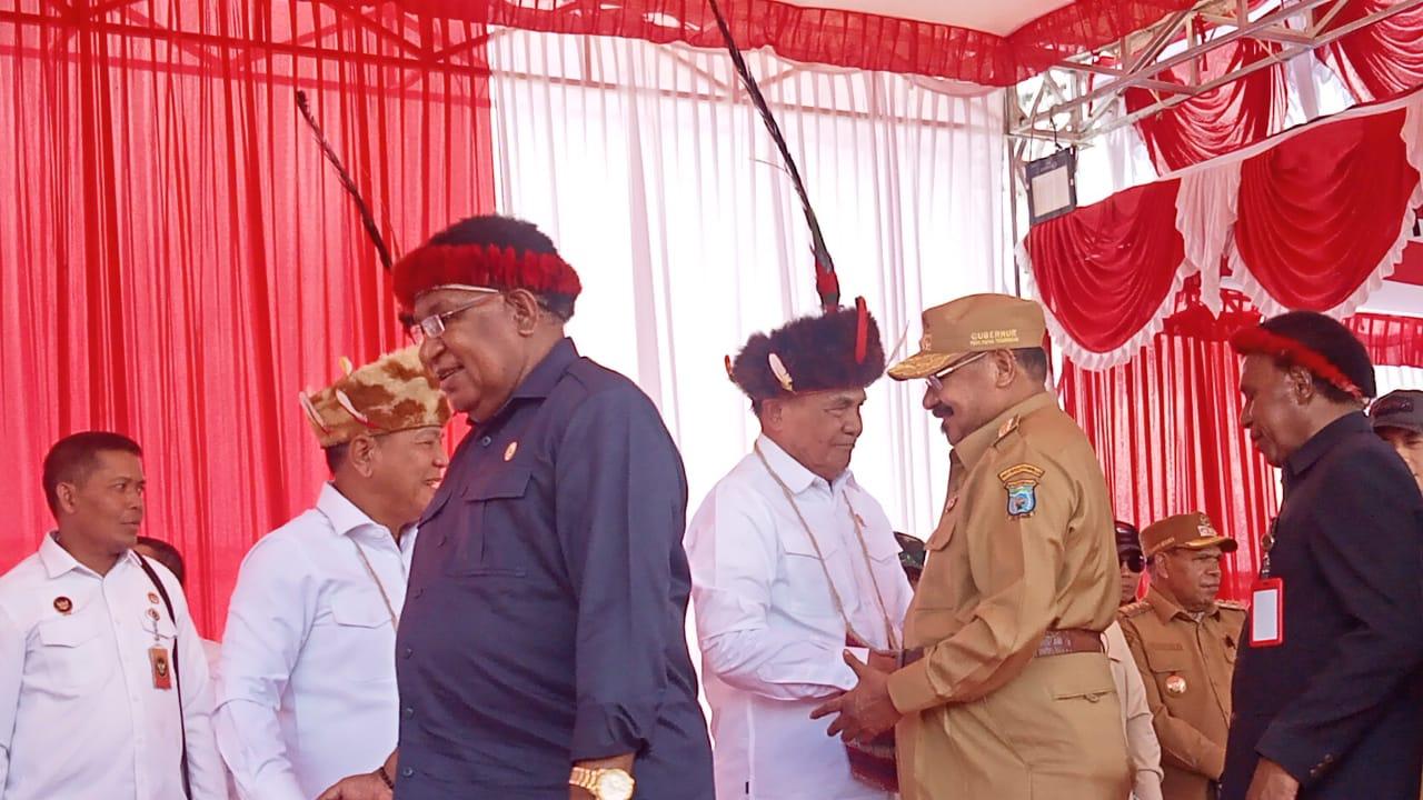 Menkopolhukam Tiba di Wamena, Buka Gerbang Natal Papua Pegunungan