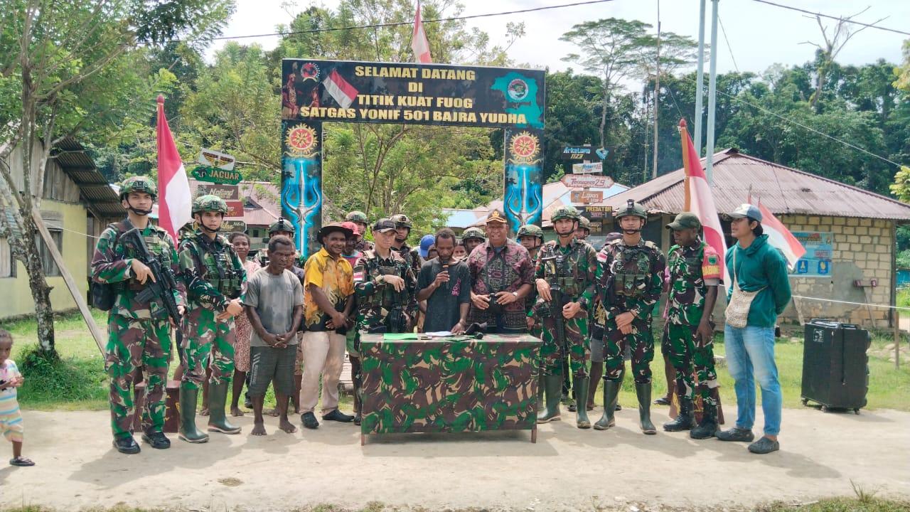 OPM Kodap IV Sorong Raya Papua Barat Daya Ikrar Setia kepada NKRI: Saya Bosan Hidup di Hutan