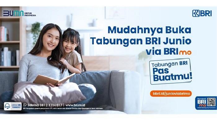 Ajarkan Anak Menabung, Begini Mudah dan Praktisnya Buka Rekening Tabungan BRI Junio lewat BRImo