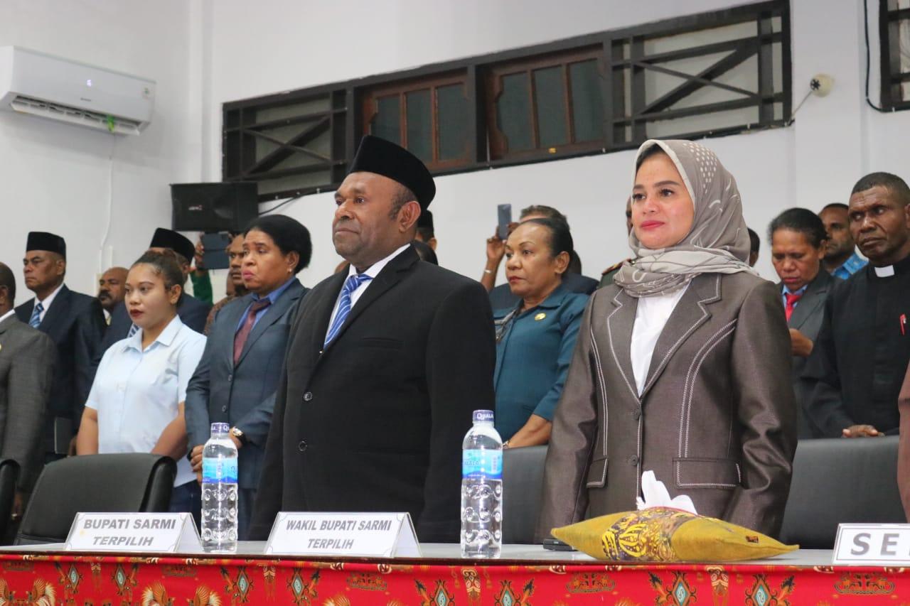 Ditetapkan Jadi Bupati, Dominggus Catue Ajak Semua Pihak Membangun Daerah