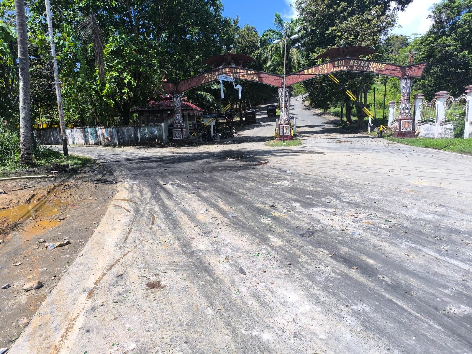 Aksi Mahasiswa di Gapura Uncen Jayapura Disebut Tidak Mengantongi Izin Kepolisian, Kericuhan Meletus