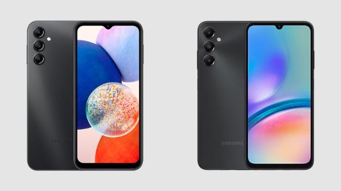 Perbandingan Spek dan Harga HP Samsung Galaxy A14 5G dengan Galaxy A05s, Beda Rp 700 Ribu