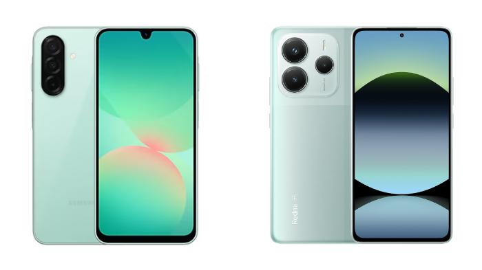 Perbandingan Spek dan Harga HP Samsung Galaxy A26 5G dengan Xiaomi Redmi Note 14 5G