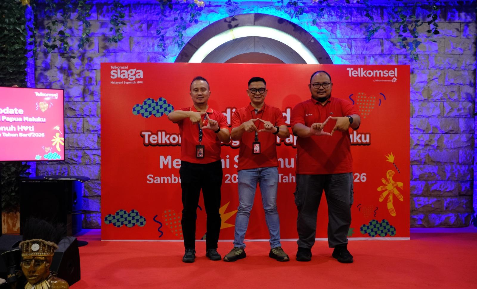 Telkomsel Papua dan Maluku Pastikan Jaringan Tetap Andal saat Natal 2025 dan Tahun Baru 2026