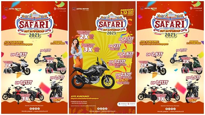 Astra Motor Honda Kolaborasi Dengan FIF, Tawarkan Promo Menarik di Event Virtual Exhibition SAFARI