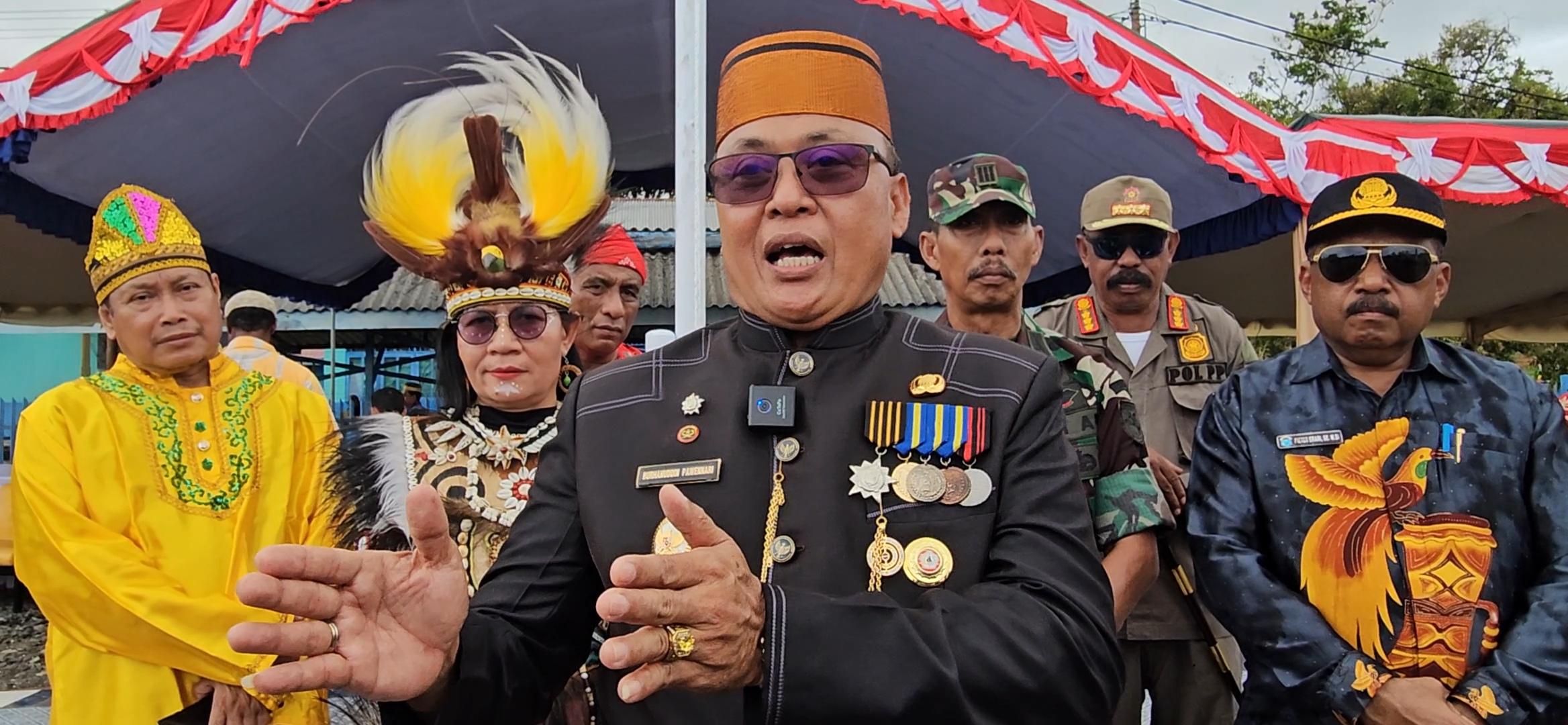 Wabup Nabire, Burhanuddin Pawennari Akan Koordinasi Lagi Dengan Bupati soal Pemindahan Pasar Karang
