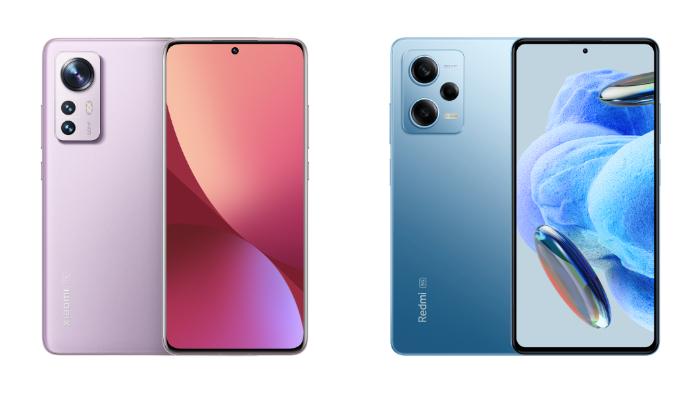 Selisih Rp 2,6 Juta, Cek Perbandingan Spek dan Harga HP Xiaomi 12 dengan Redmi Note 12 Pro 5G