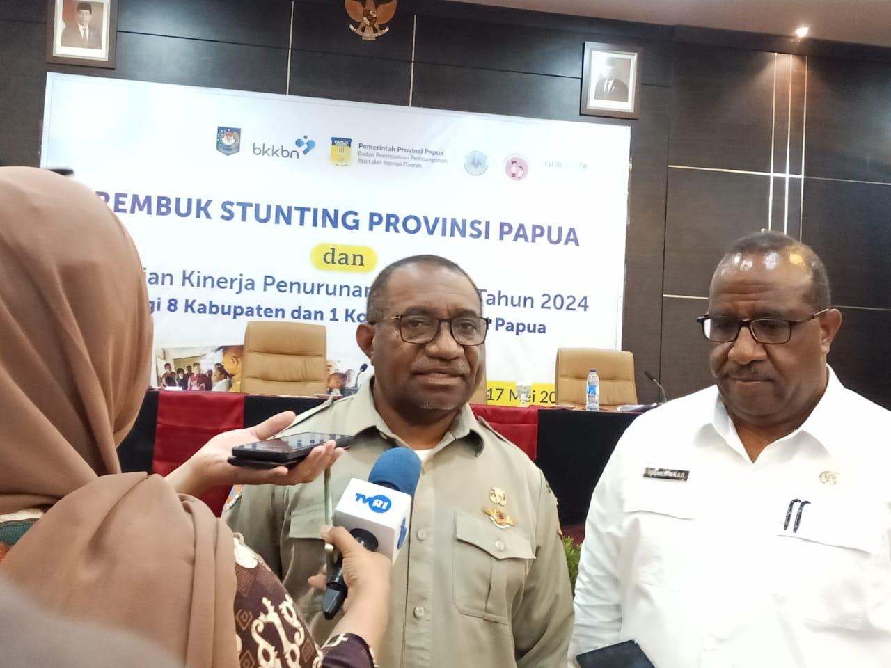 Ini Pesan Pj Sekda pada Pertemuan Rembuk Stunting se-Papua