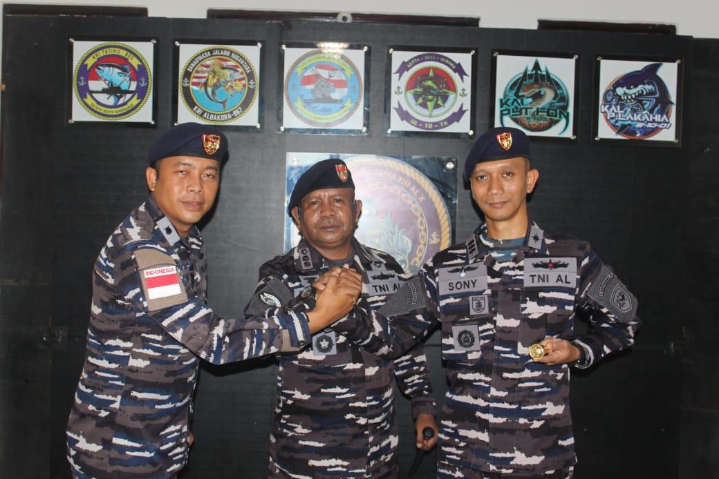 Pimpinan Komandan KRI Mata Bongsang dan KAL Kalakay Resmi Berganti