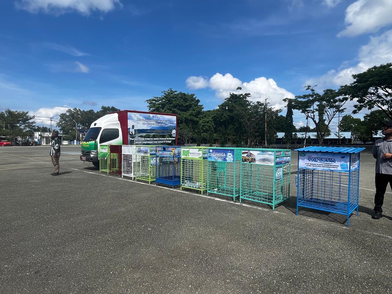 Peringati World Cleanup Day, Pemkab Jayapura Luncurkan Mobil Informasi Lingkungan 
