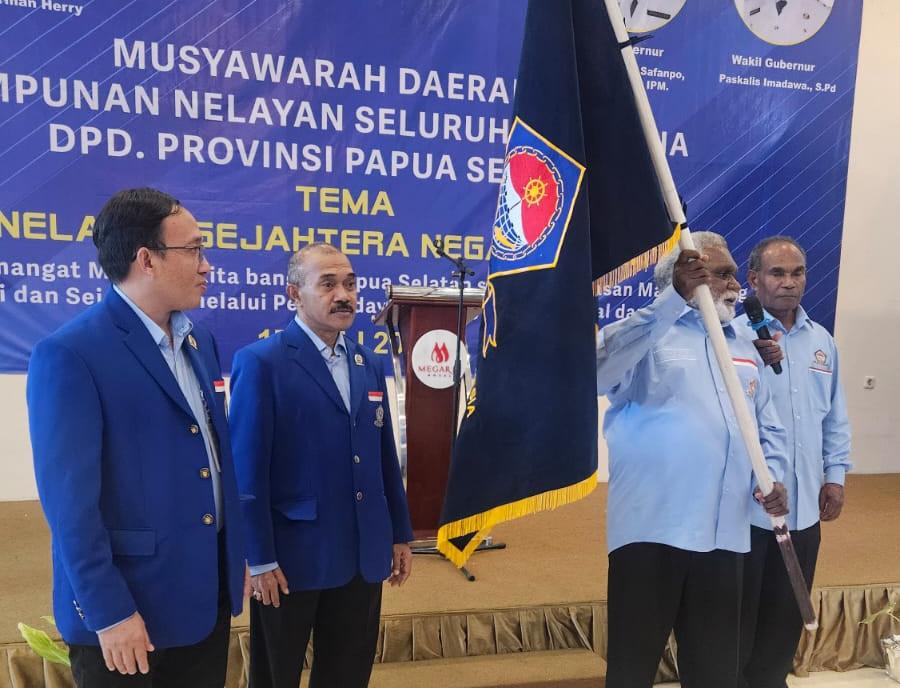 Paskalis Imadawa Terpilih Menjadi Ketua DPD HNSI Papua Selatan