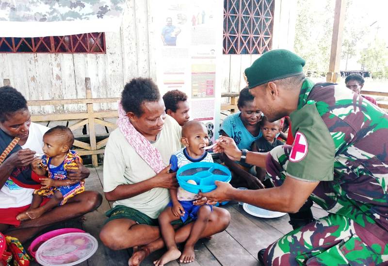 Cakupan Imunisasi Balita di Asmat Rendah: Baru Mencapai 13 persen dari Target 80 persen