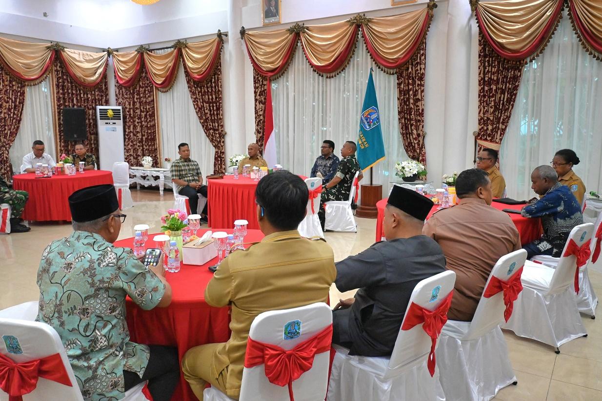 Biak Numfor Matangkan Persiapan Bahan Pokok dan Pengamanan Jelang IdulFitri 1447H