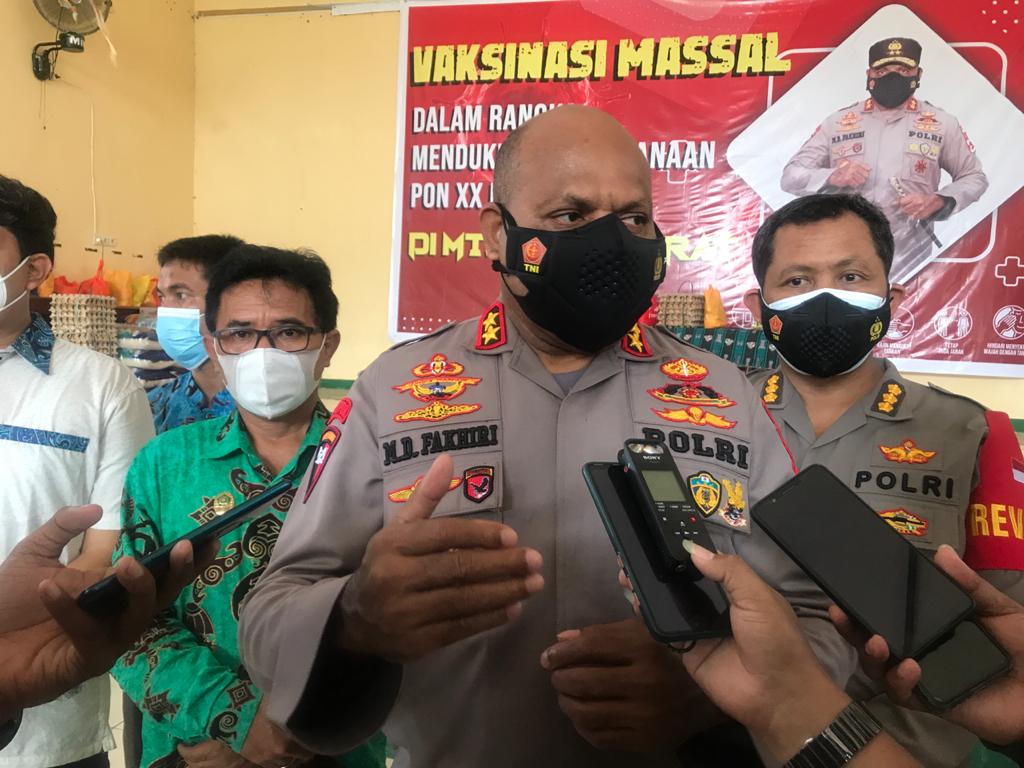 Kapolda Papua: Data Capaian Vaksinasi di Papua Tidak Valid, Ini Alasannya