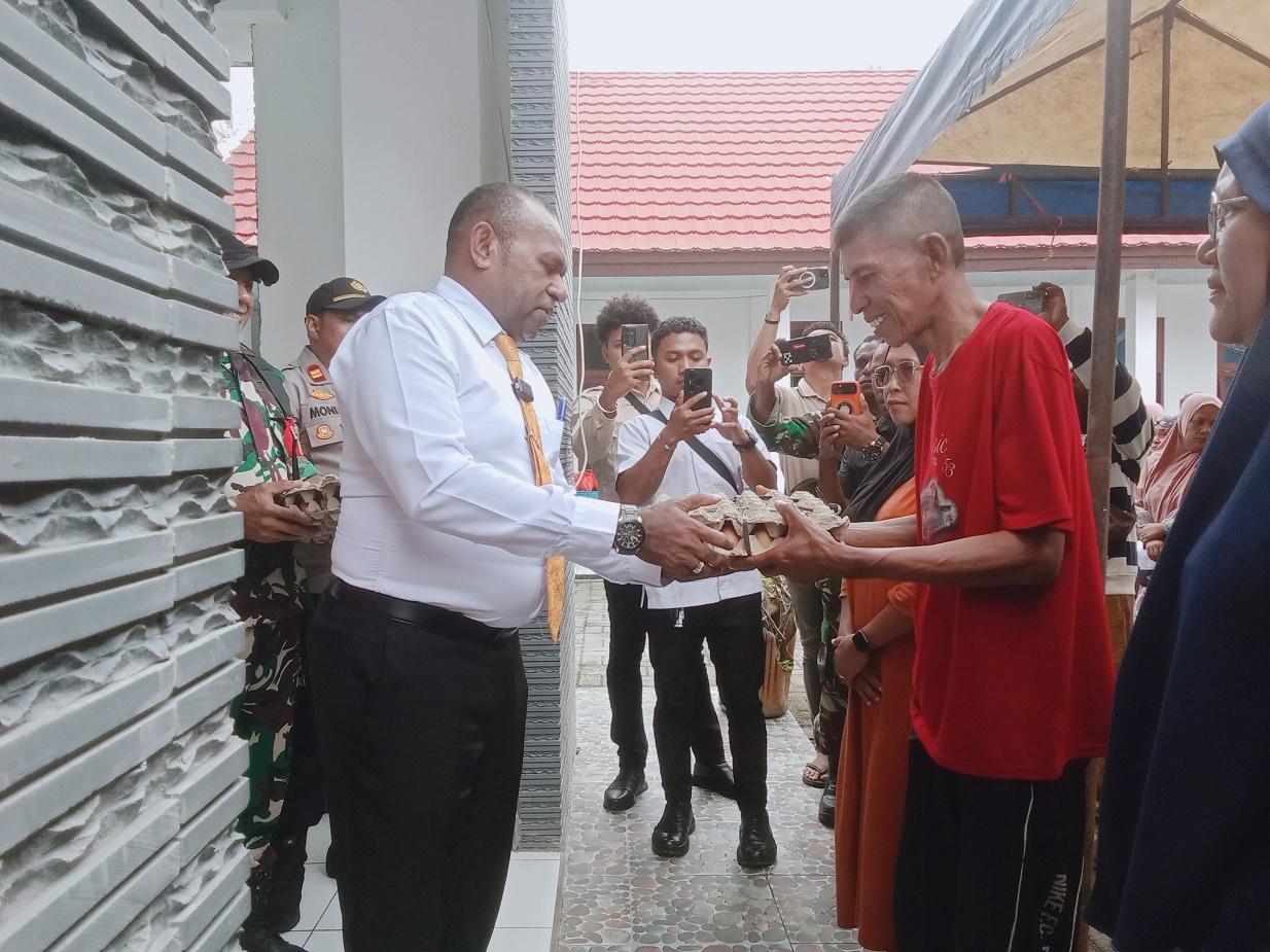 Disperindagkop Sarmi Gelar Pasar Murah Jelang Hari Raya Idul Fitri 1447 Hijriah