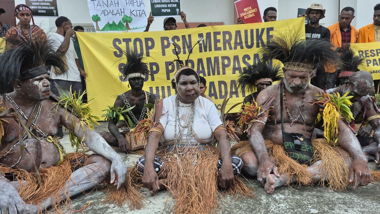 Masyarkat Adat Marind Gugat Bupati Merauke ke PTUN Jayapura Terkait Jalan PSN