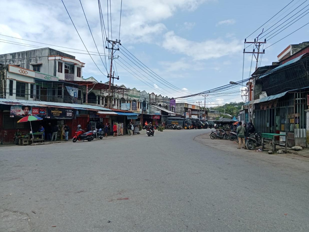 Situasi Waena Kembali Kondusif Pasca Pembubaran Massa Dengan Gas Air Mata