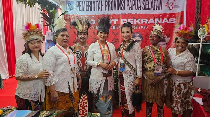 Hadiri Peringatan HKG PKK ke-51 di Medan, Ketua TP PKK Mappi: Fokus Sukseskan Program Pemerintah