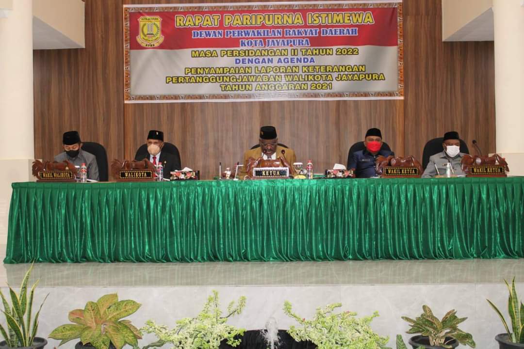 Inilah 3 Rekomendasi DPRD Terkait Laporan Pertanggungjawaban Wali Kota Jayapura