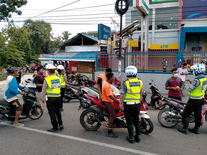 Sejumlah Kendaraan Kena Razia Dalam Operasi Zebra Mansinam
