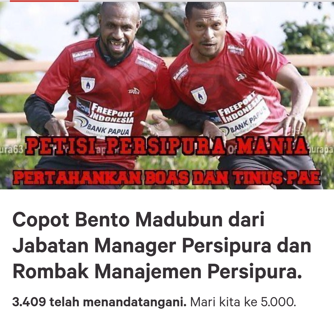 Desakan Pencopotan Bento Menguat, Kini Ada 3.409 Tanda Tangan Petisi