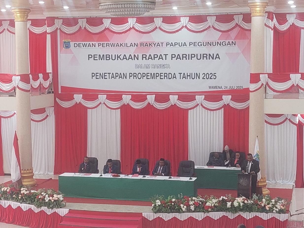 Papua Pegunungan Bahas 21 Ranperda Eksekutif dan 3 Ranperda Legislatif