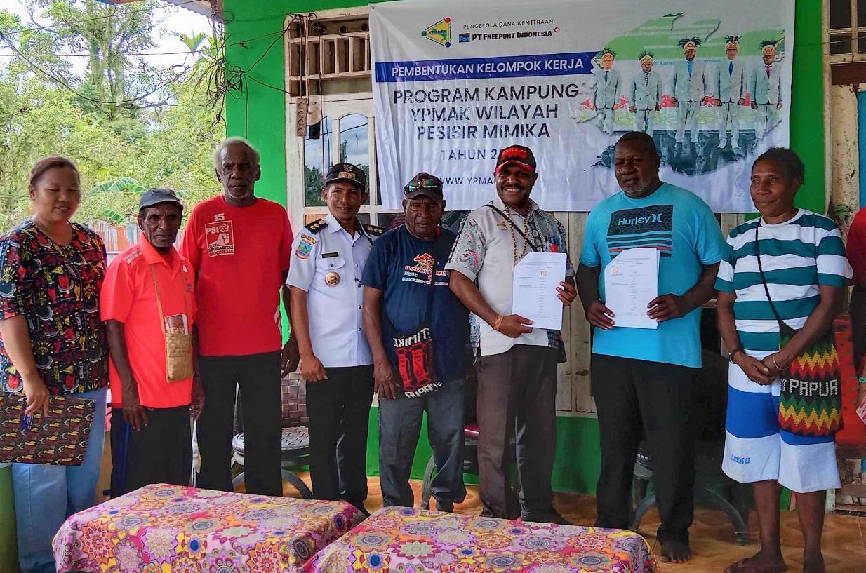 YPMAK Bentuk Pokja Untuk Bantu Masyarakat Pesisir Mimika