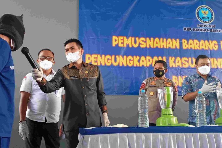 Polisi Blender BB Sabu 1,1 Kg dengan Air, Pengedar Tolak Minum saat Ditawari: Saya Sudah Menyesal