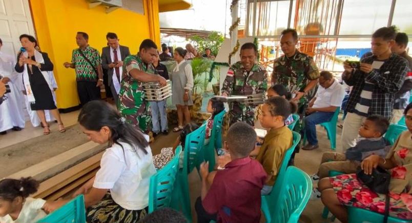 Program Makan Gratis Perdana Untuk Anak Sekolah Merauke Ditunda
