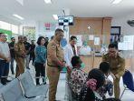 Spesial Hari Ulang Tahun Warga , Pj Bupati Mimika Launching Cek Kesehatan Gratisdi  6 Puskesmas