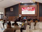 Rakor Polres Mimika, Tim Pemenangan Paslon dan Penyelanggara Pilkada, Sepakat Terima Putusan MK