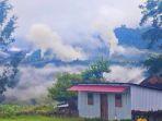 Kabupaten Puncak Papua Tengah Memanas, Sejumlah Rumah Dibakar: Kontak Tembak Pecah