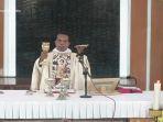 Pesan RP Ambrosius Sala, OFM di Perayaan Minggu Paskah Paroki St Stefanus Sempan Timika