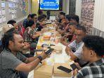 Polres Mimika Bukber Dengan Jurnalis, Kerjasama Jaga Kamtibmas