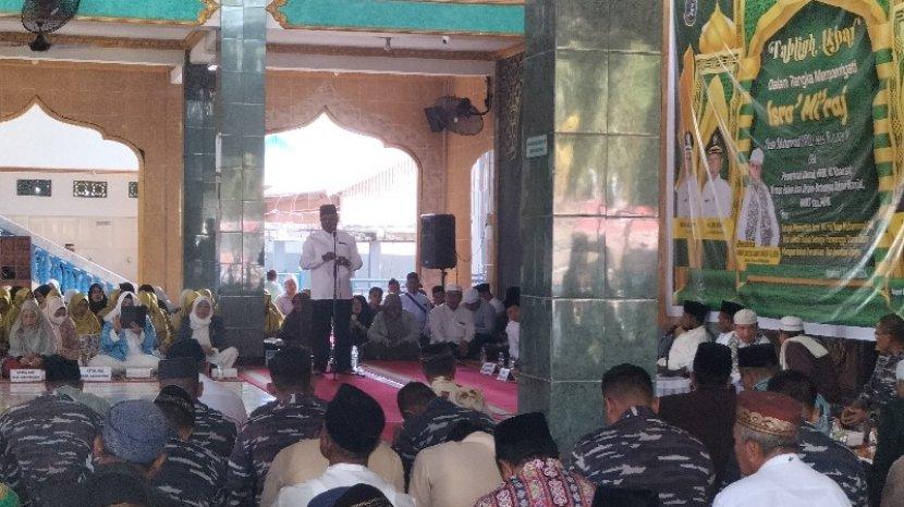 Hermus Indou Pesan Lestarikan Kesatuan Bergaung di Peringatan Isra Miraj 2024