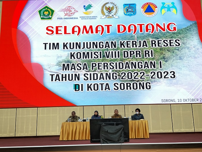 Penanggulangan Bencana Banjir di Kota Sorong Jadi Atensi Komisi VIII DPR RI