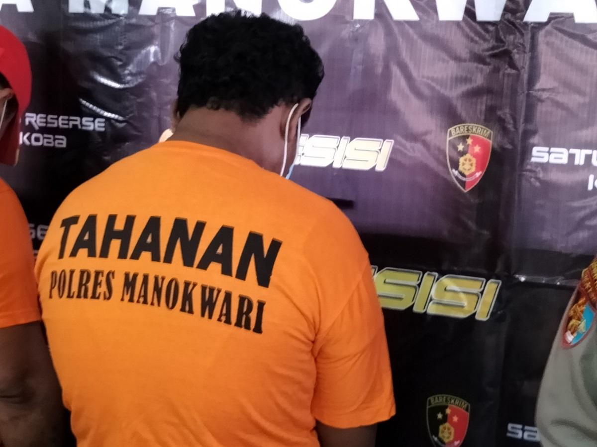 Polresta Manokwari Tangkap Satu DPO Perakit Senjata Api Ilegal