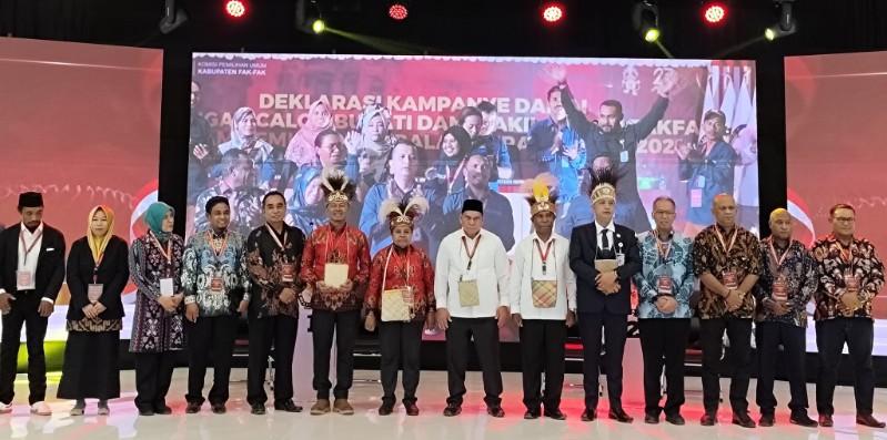 Skema TPP dan Penyusutan Luas Wilayah Fakfak Jadi Materi Saling Serang Kedua Paslon di Debat Pertama