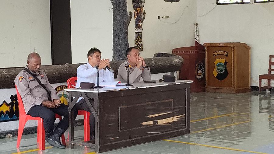 Kepada Keluarga SR, Polres Fakfak Jelaskan Soal Penangkapan Mahasiswa Itu