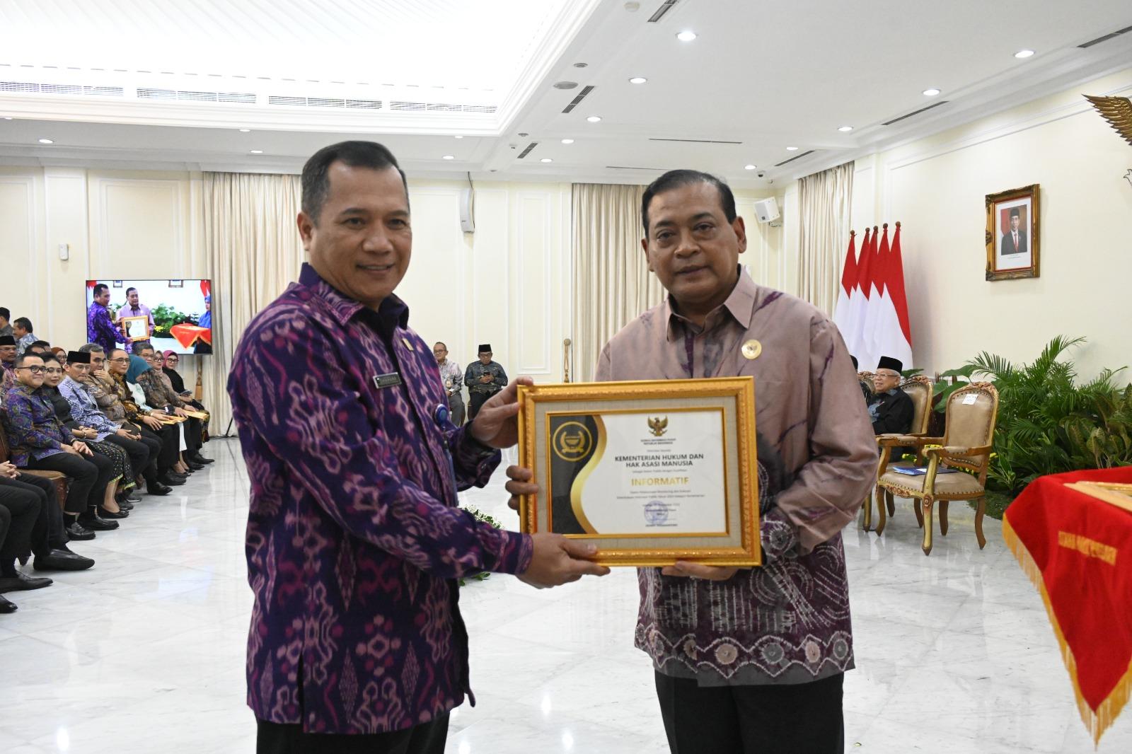 Kemenkumham Sukses Pertahankan Predikat Badan Publik Informatif, Dhahana Putra: Patut Disyukuri