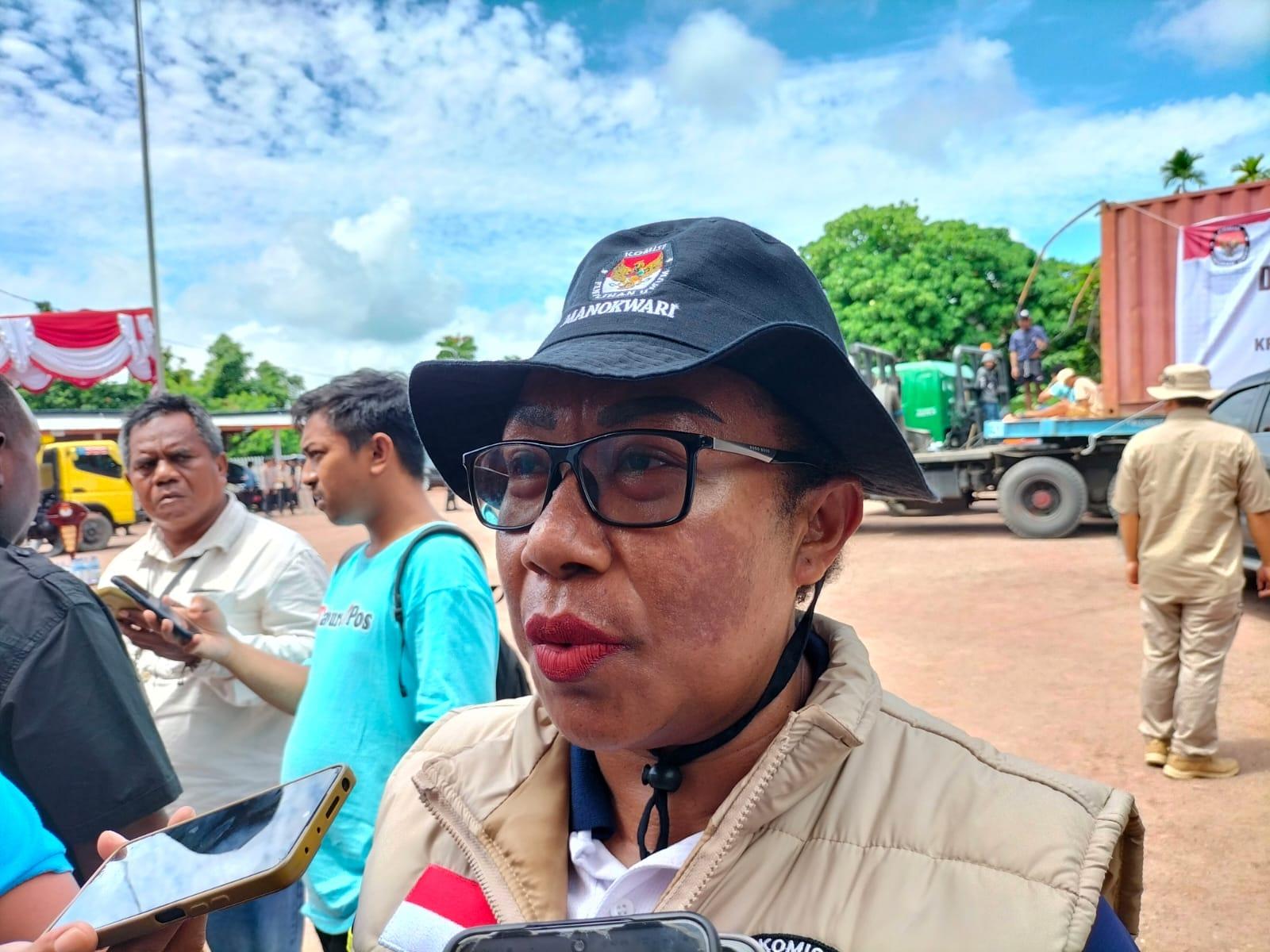 KPU Manokwari Pastikan 3.365 Kotak Suara Sesuai dan Didistribusikan ke 673 TPS H-1 Pemilu 2024