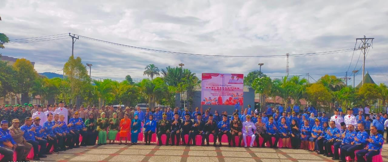 Dari Kaimana Papua Barat, Robi Samanggun Bacakan Naskah Ikrar Kesaktian Pancasila 2025