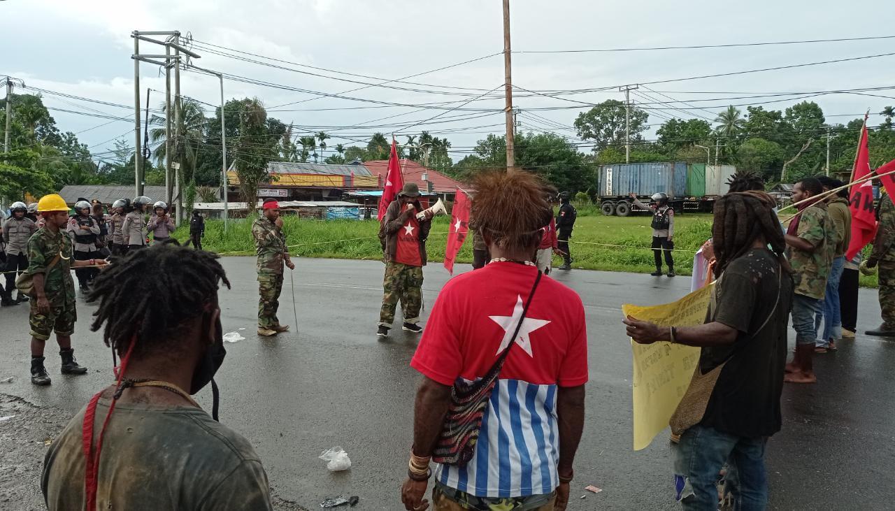 Ratusan Personel Dikerahkan Jaga Demo Peringatan HAM di Manokwari