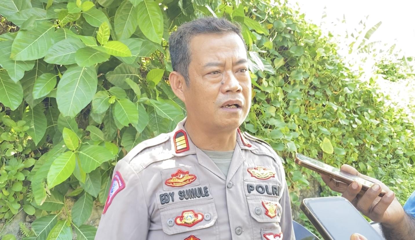 Polisi Amankan Pelaku dan Barang Bukti Lakalantas di Kaki Air Kecil Kaimana