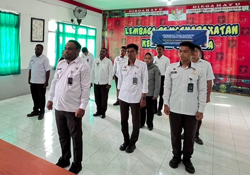 Lapas Kelas III Kaimana Teken Komitmen Bersama Perangi Narkoba dan Barang Terlarang