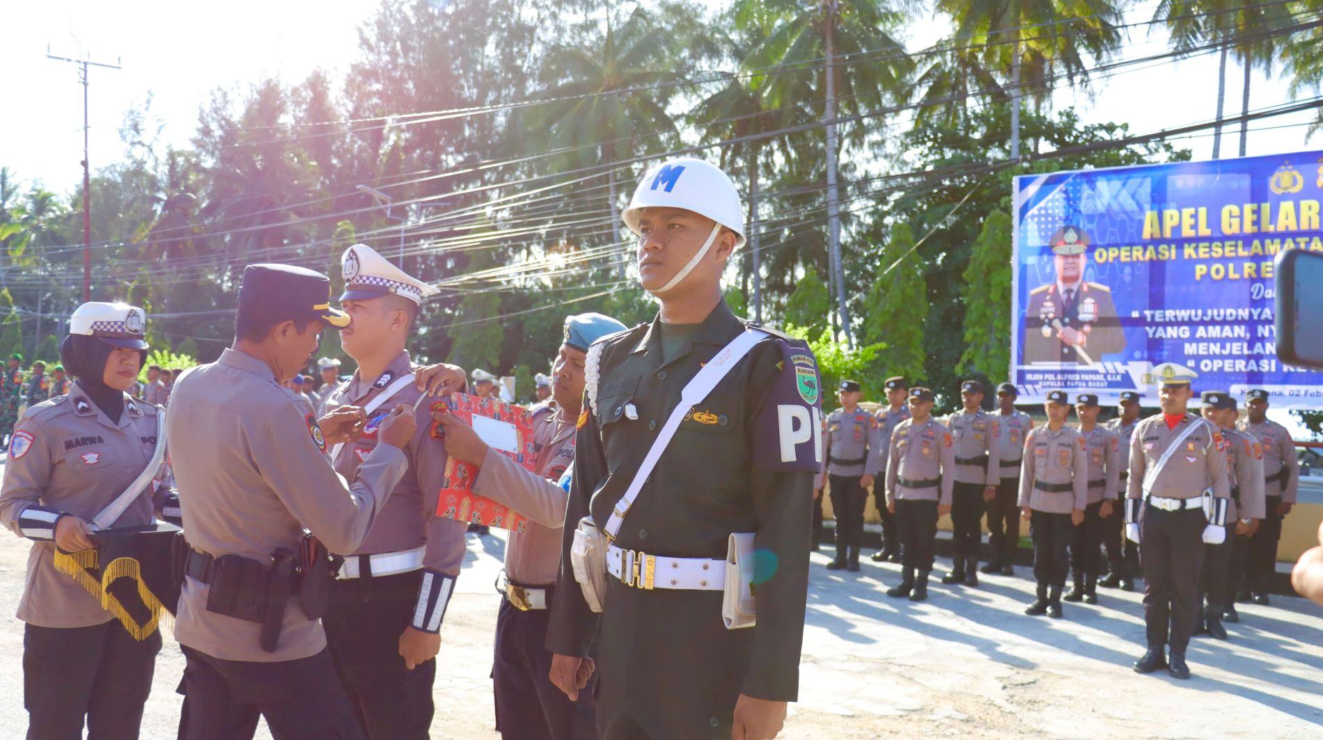 Polres Kaimana Gelar Operasi Keselamatan Mansinam 2026, Fokus Tujuh Pelanggaran Lalu Lintas