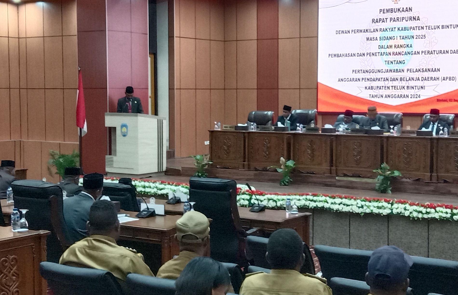 Fraksi Golkar DPRK Bintuni Tekankan Lima Catatan dalam Sidang Paripurna, Fokus Pelayan Dasar